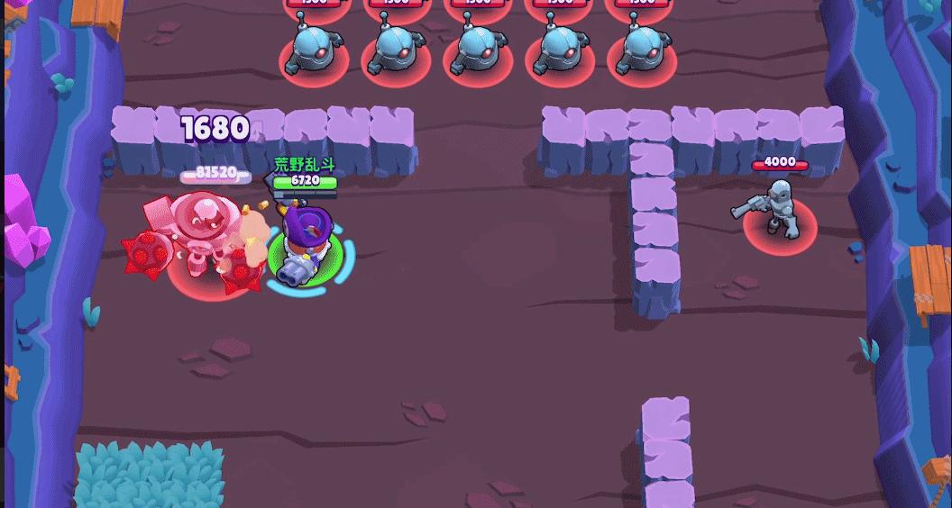 荒野乱斗达里尔丝血反杀视频,荒野乱斗公牛达里尔