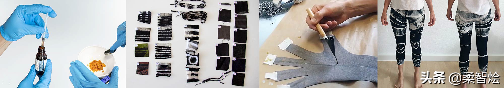 使用原位聚合增强染色过程，赋予纺织品电子特性