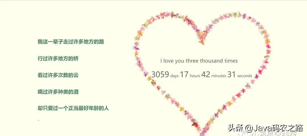 最简单的表白代码图案,浪漫表白代码