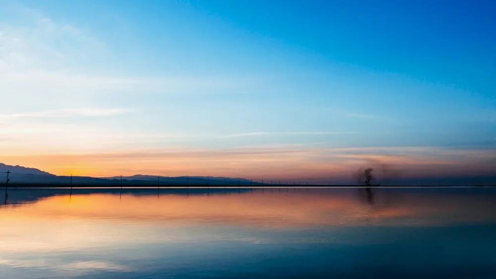 去茶卡盐湖旅游美照,茶卡盐湖感受美丽的风景线