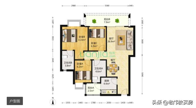 「小赵买房」好地段好户型,广州买房200w总价标的物分析