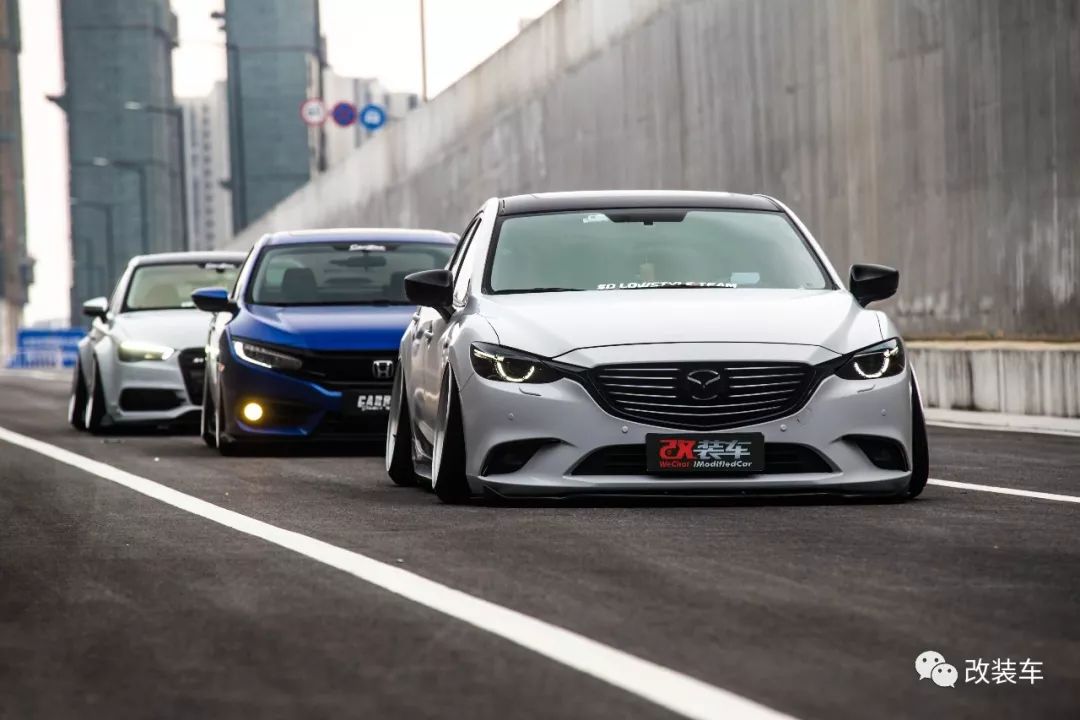 把马自达改装成玛莎拉蒂,马自达阿特兹改装外观全过程