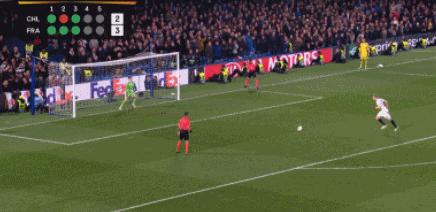 欧联杯切尔西进球视频,切尔西库尔图瓦点球
