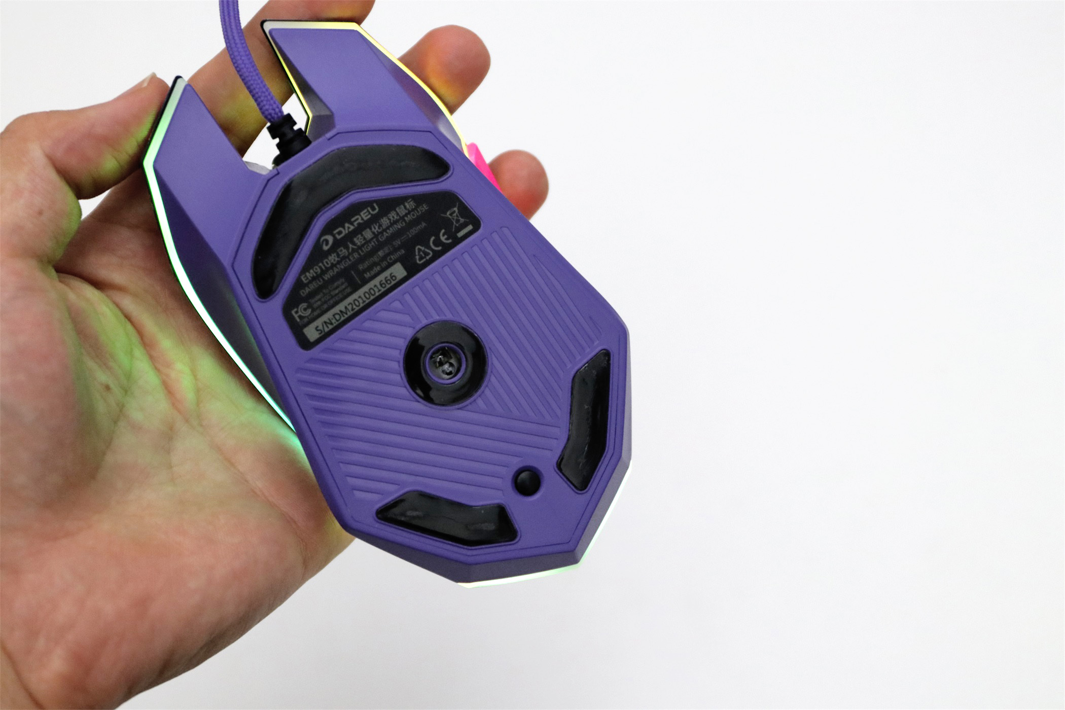 达尔优em915荆棘版鼠标是几代,达尔优鼠标em910怎么编绳