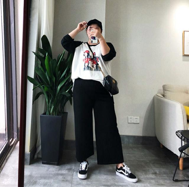 大码女装怎么挑选尺寸,肩宽微胖女孩大码女装