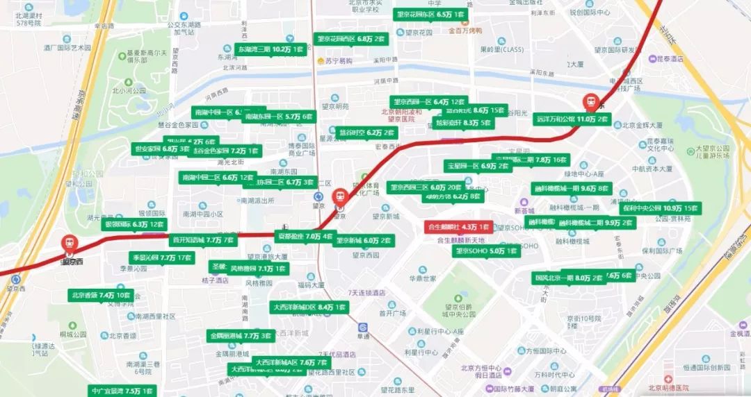 30年后北京房价预测,03年北京望京房价