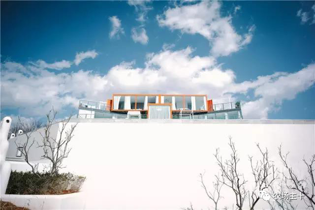 大型农场建造,家庭农场可以放置集装箱做民宿