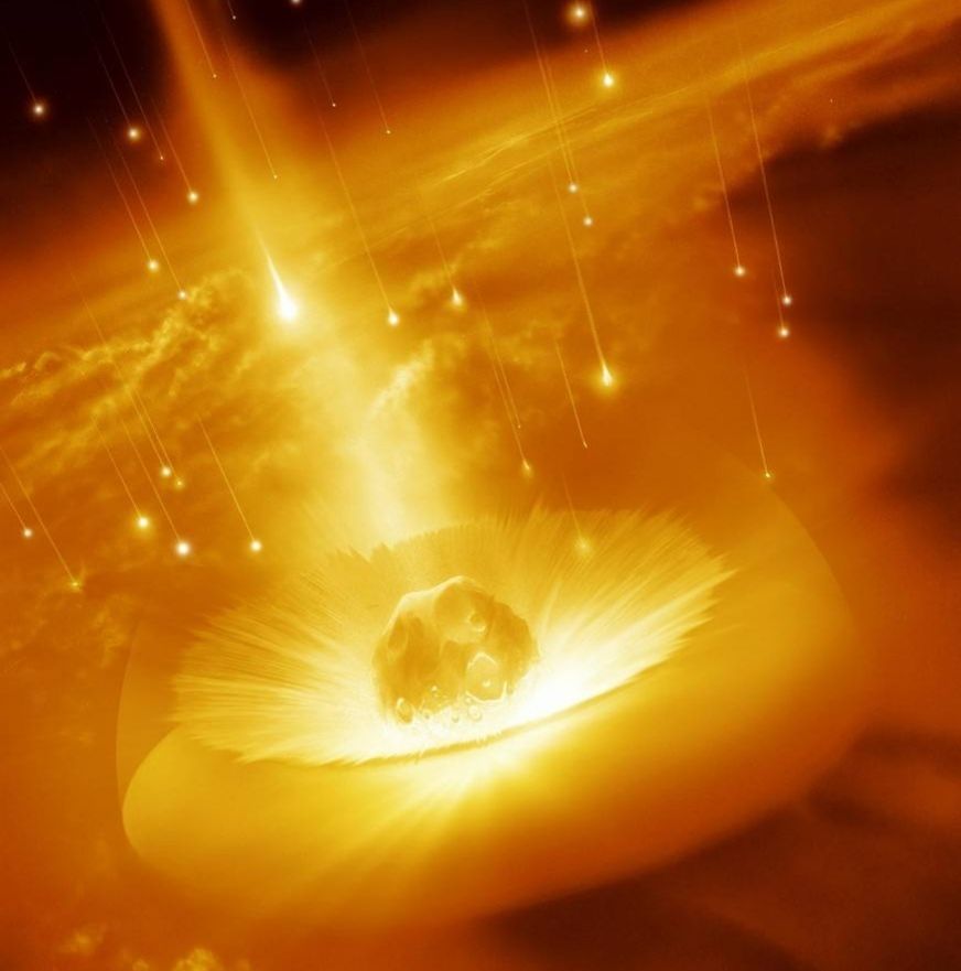 当小行星撞击地球时会发生什么,小行星撞击地球会引发海啸吗