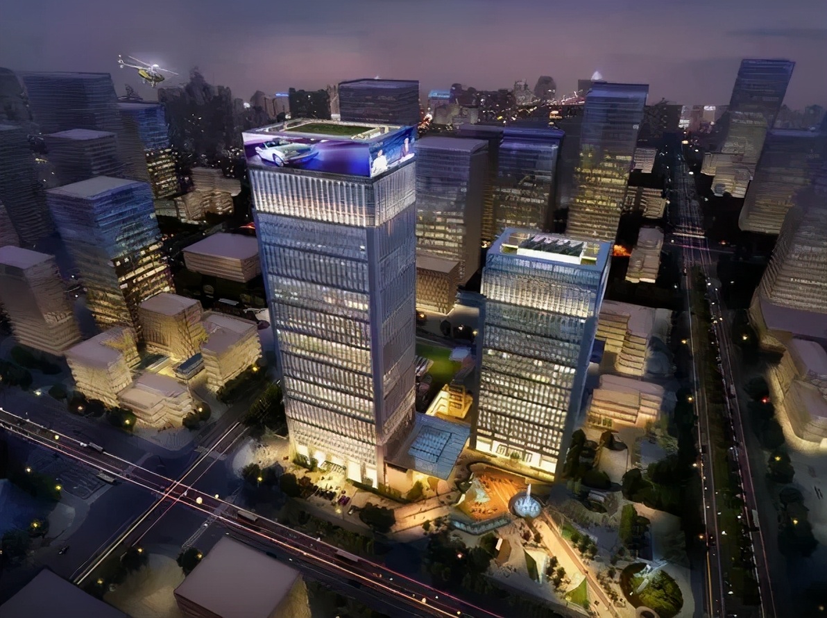 昆山第一高楼金鹰大厦,昆山城东摩天大楼