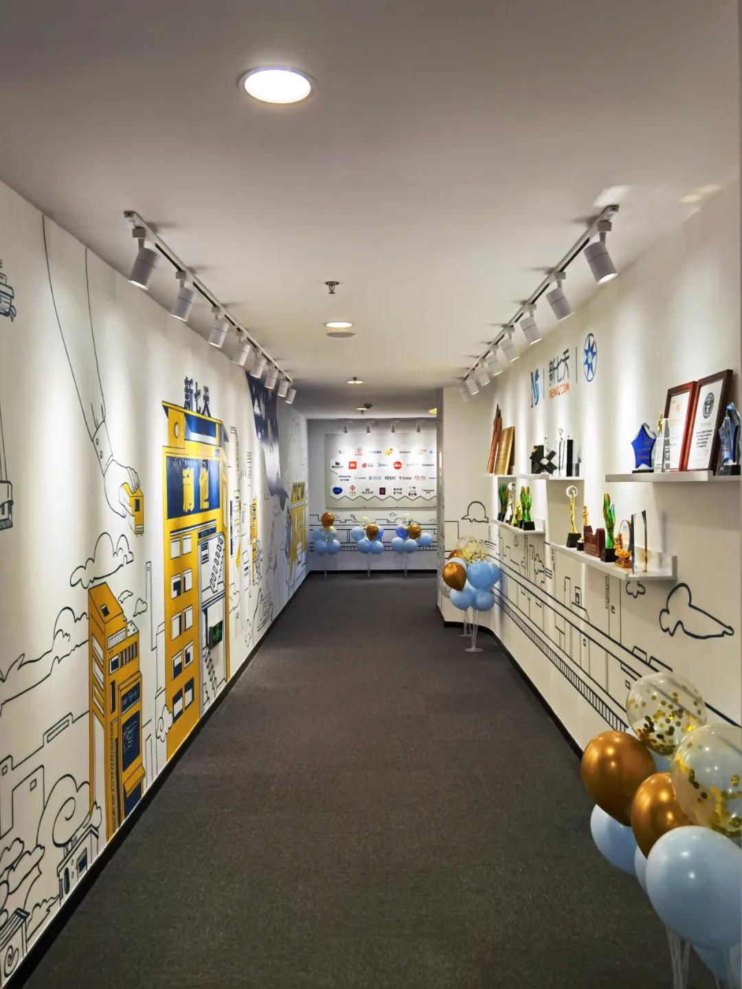 乔迁大吉！新七天文化传媒和舟山新七天落地国贸办公区