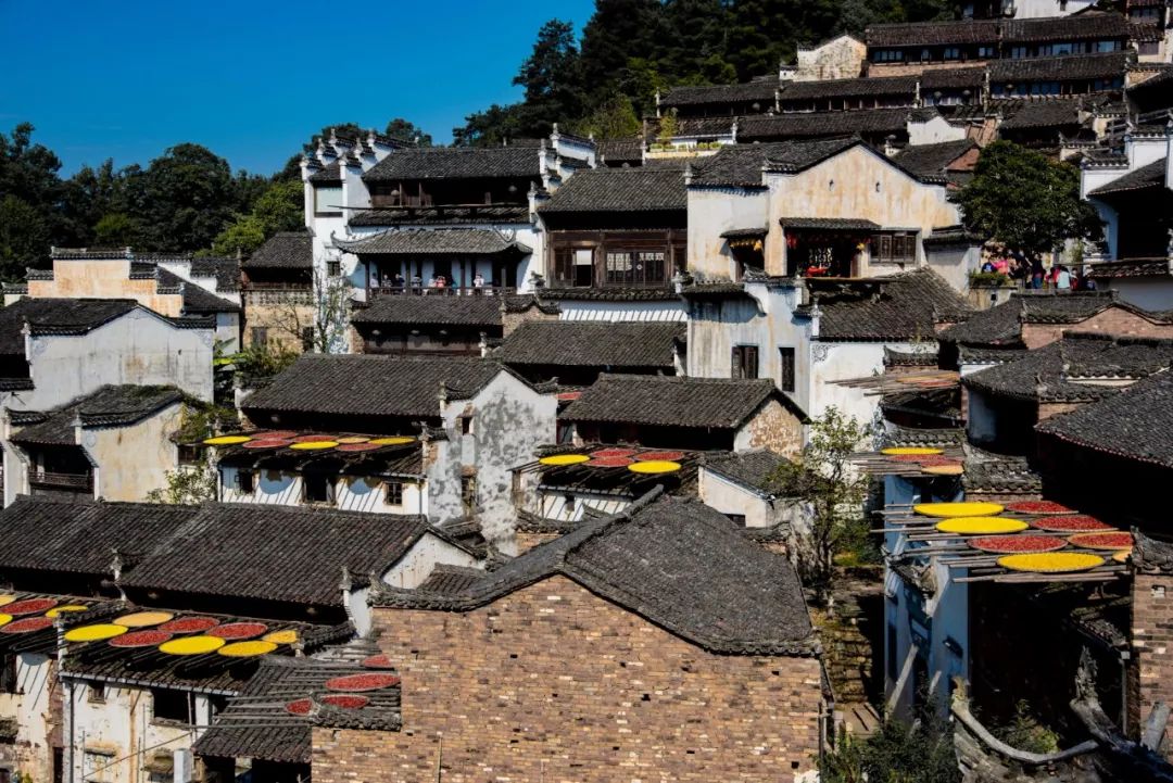 中国最美秋色篁岭晒秋,篁岭体验闻名遐迩的晒秋