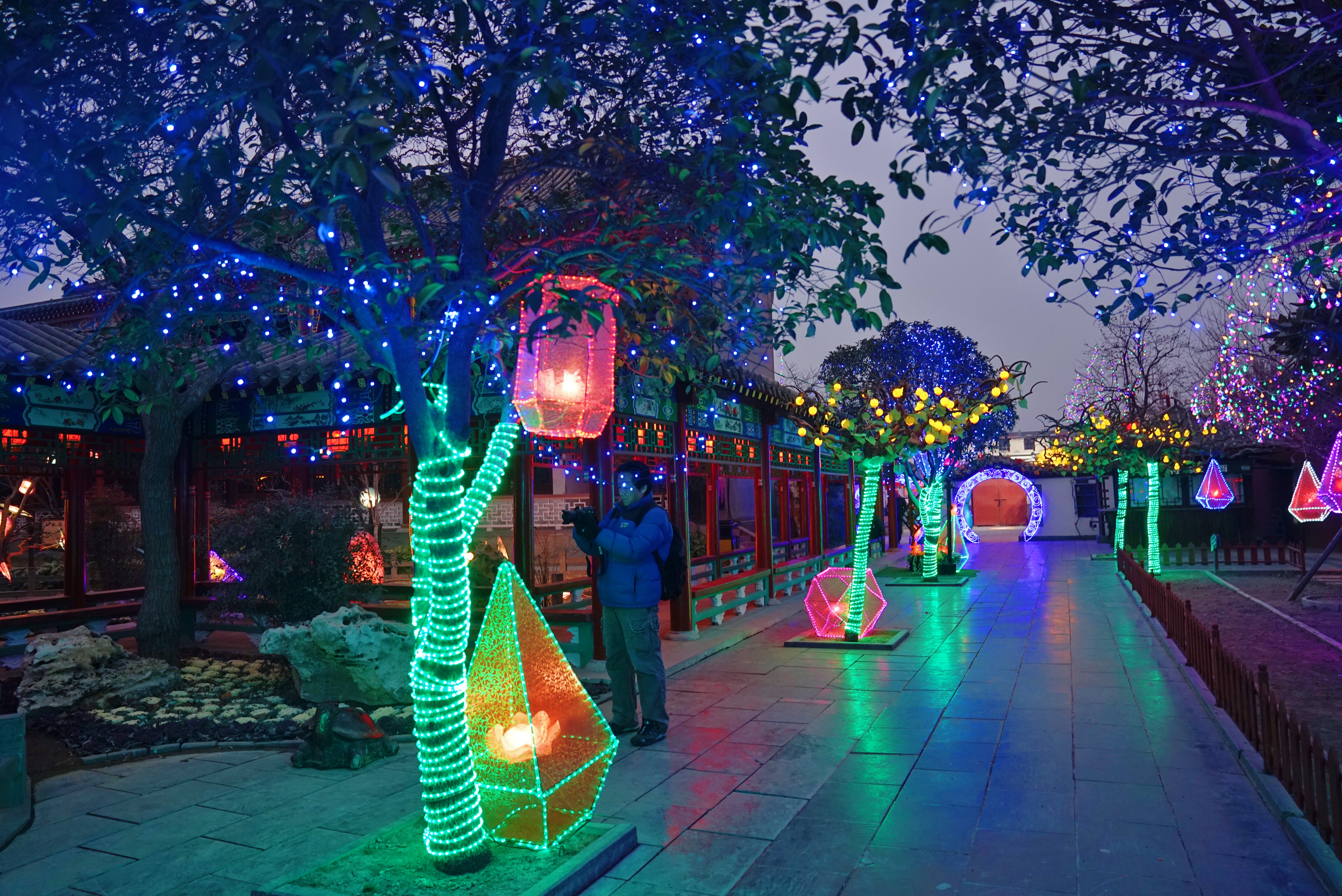 天波杨府灯会完整版,天波杨府上元灯会和普通门票