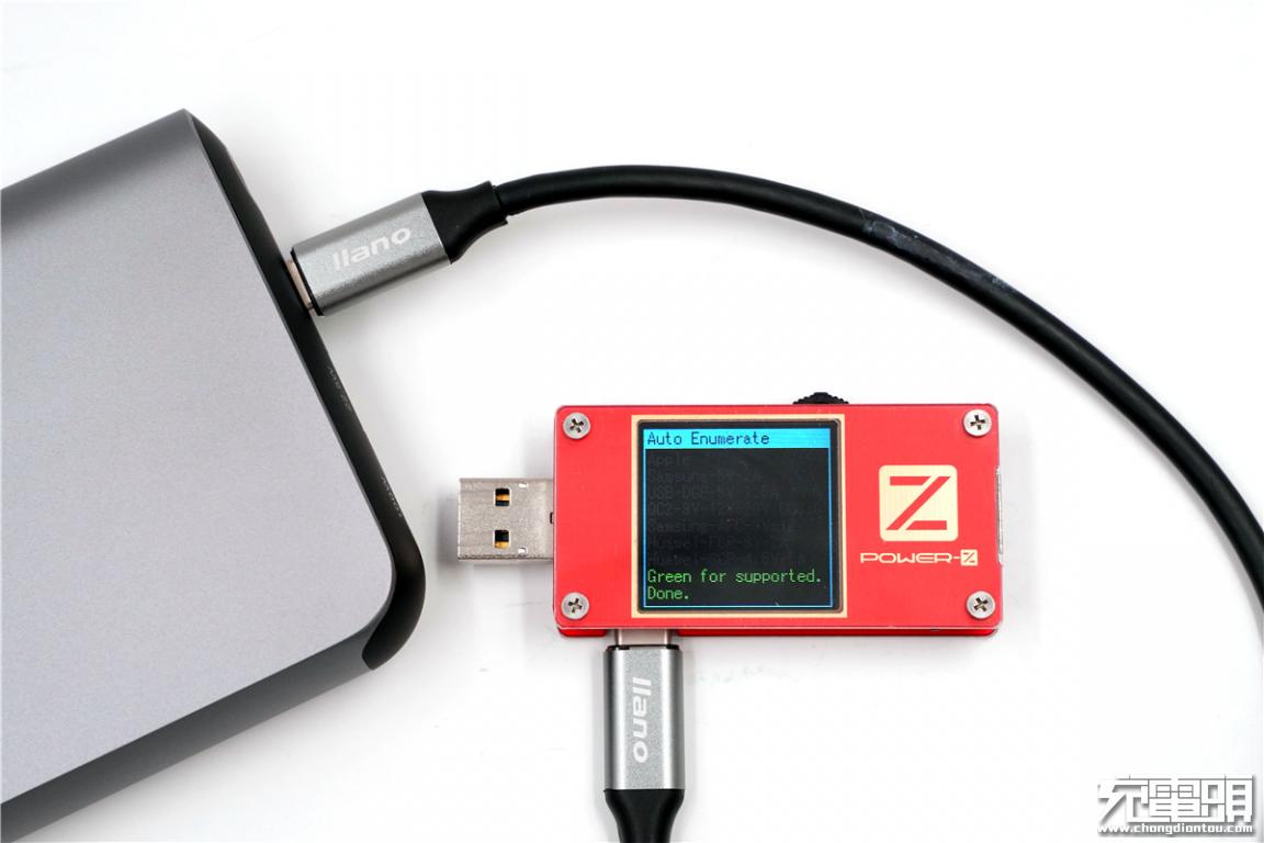 绿巨能充电器快充测评,绿巨能22.5瓦充电器