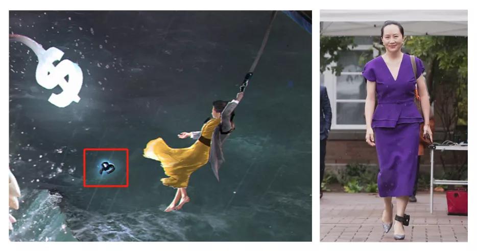 孟晚舟回国超清大图,孟晚舟归国感言配图