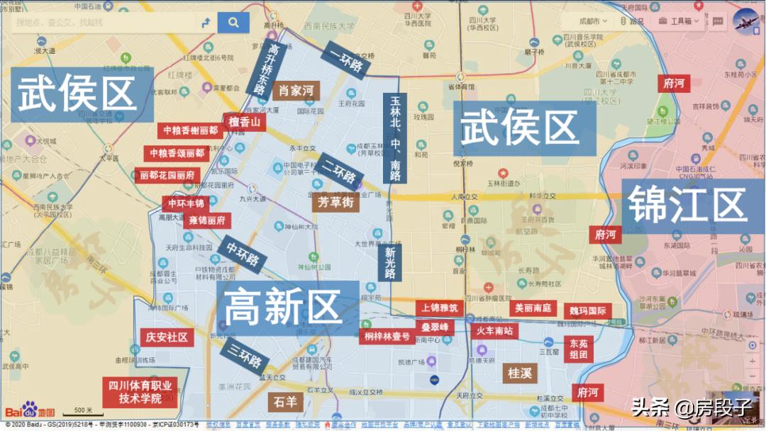 成都南门指的哪些区域,成都地图东西南北门划分区域