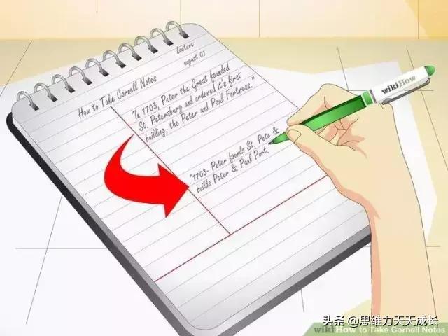 思维导图笔记和康奈尔笔记对比图,康奈尔笔记法公认最高效笔记法