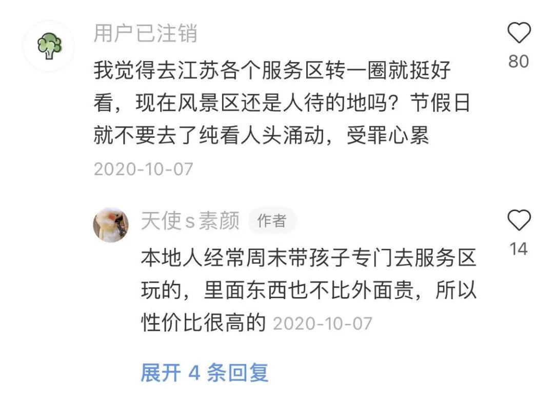 为什么江苏人爱去高速服务区旅游