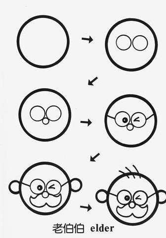 儿童画画教程3-6岁简笔画房子男孩,儿童画画教程3-6岁简笔画海底世界