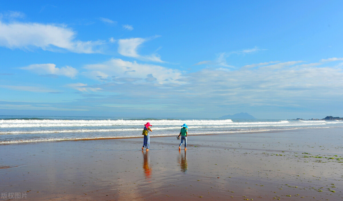 美丽海滨城市青岛,青岛旅行金沙滩