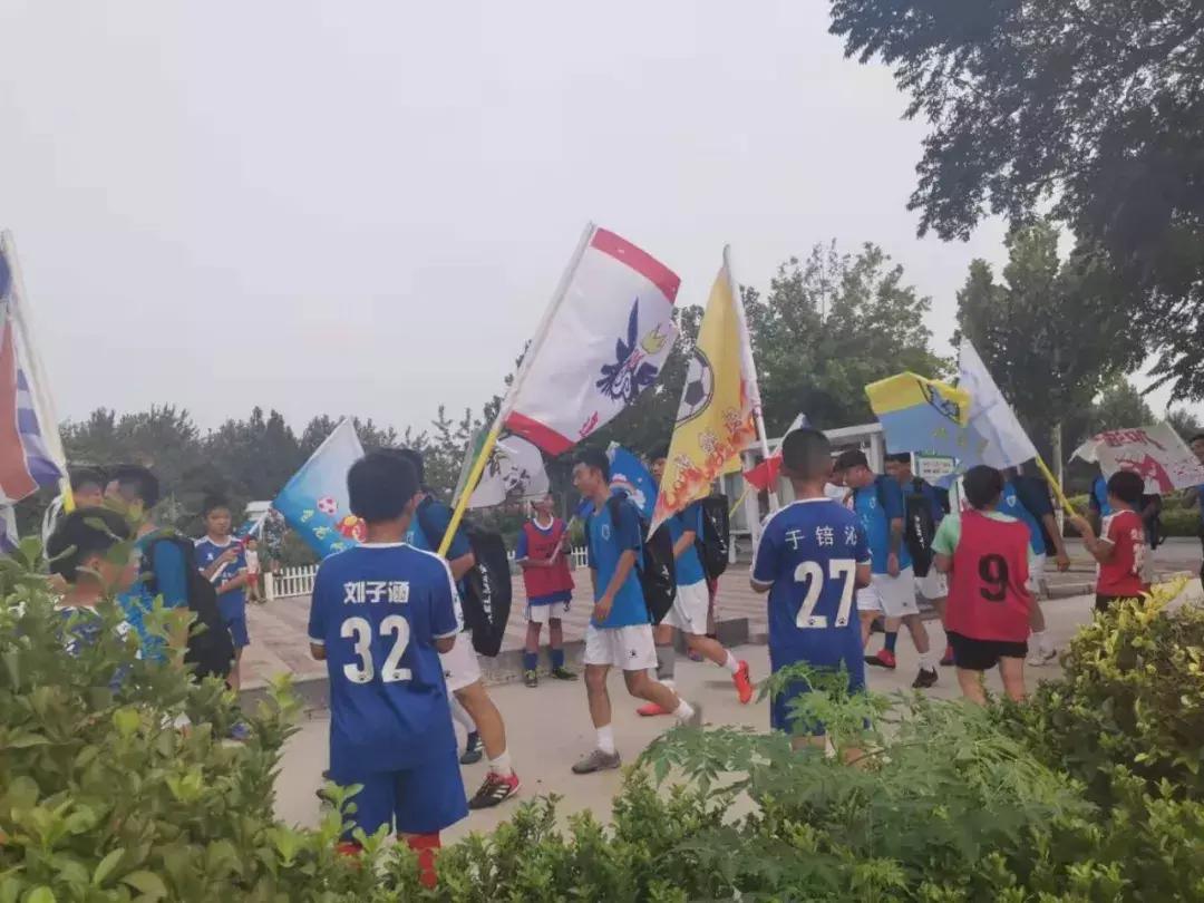 河北度昂和曲周晨光的足球友谊赛