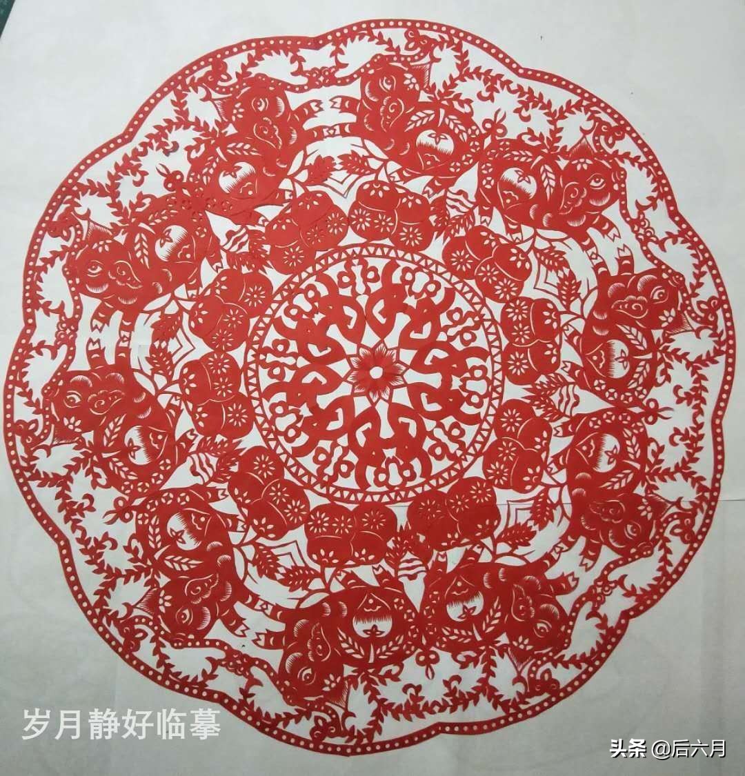 乡村记忆：剪纸艺人刘桂燕，为后六月姑姑点赞