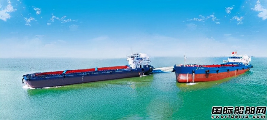 全球首艘第五代大型lng船顺利交付,210000吨双燃料动力散货船顺利交付