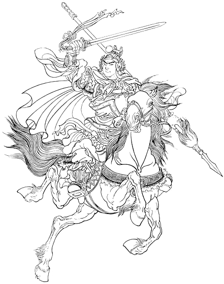 三国五虎图,蜀国五虎将图谱大全