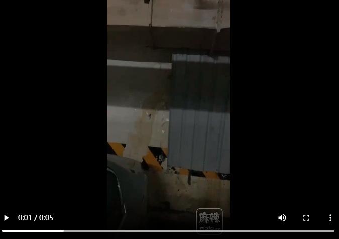 成都房屋渗漏水情况,暴雨后人居东苑外墙渗水