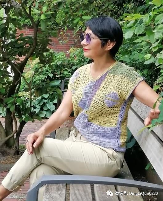 中老年人女冬季针织衫教程,针织中老年女装新款