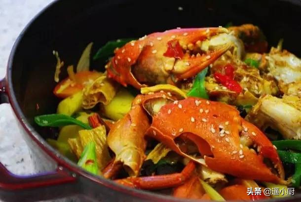 螃蟹菜品真实视频,螃蟹的各种菜品