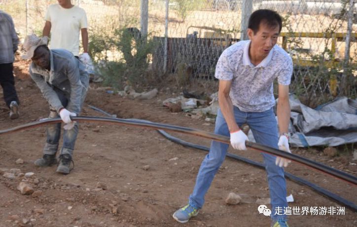 走进非洲No.338岁离开9岁女儿先生驻外中铁七局海外项目