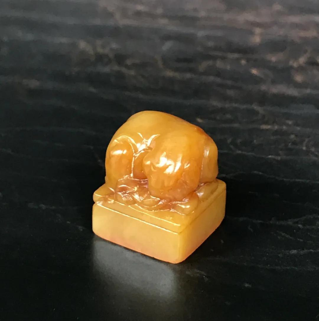 老林捡漏寿山田黄,姚春茂田黄