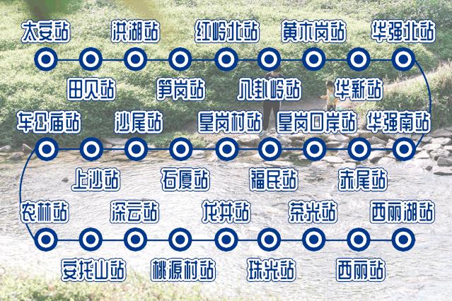 深圳地铁7号线有什么好玩的,深圳地铁十四号线游玩攻略