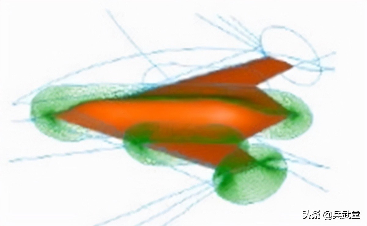 轰20验证机模型在吹风洞？小展弦比翼尖可动，比B2看起来更隐身