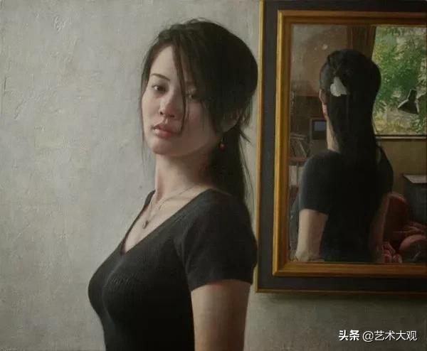 当代西方女画家油画赏析,日本大师级油画作品