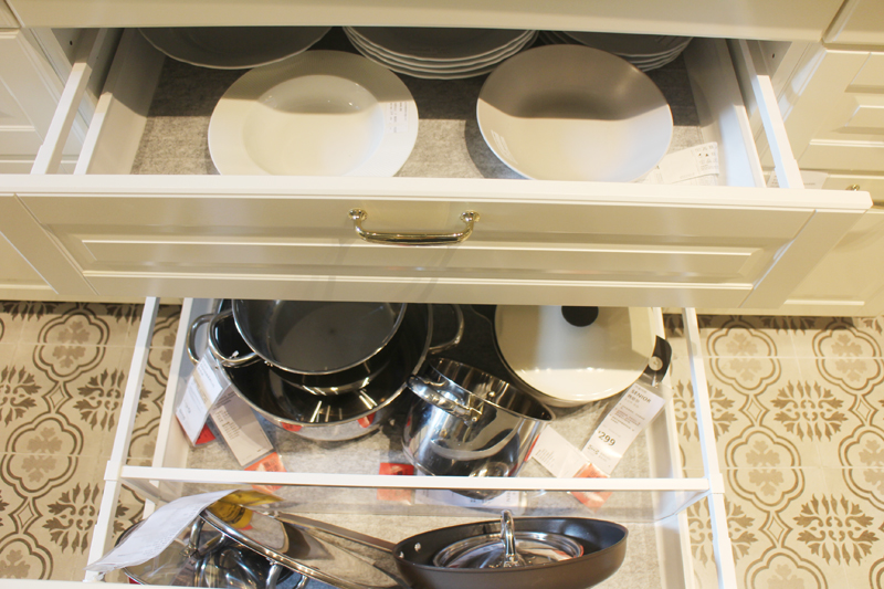 宜家装修厨房开放式收纳,宜家厨房收纳布局效果图