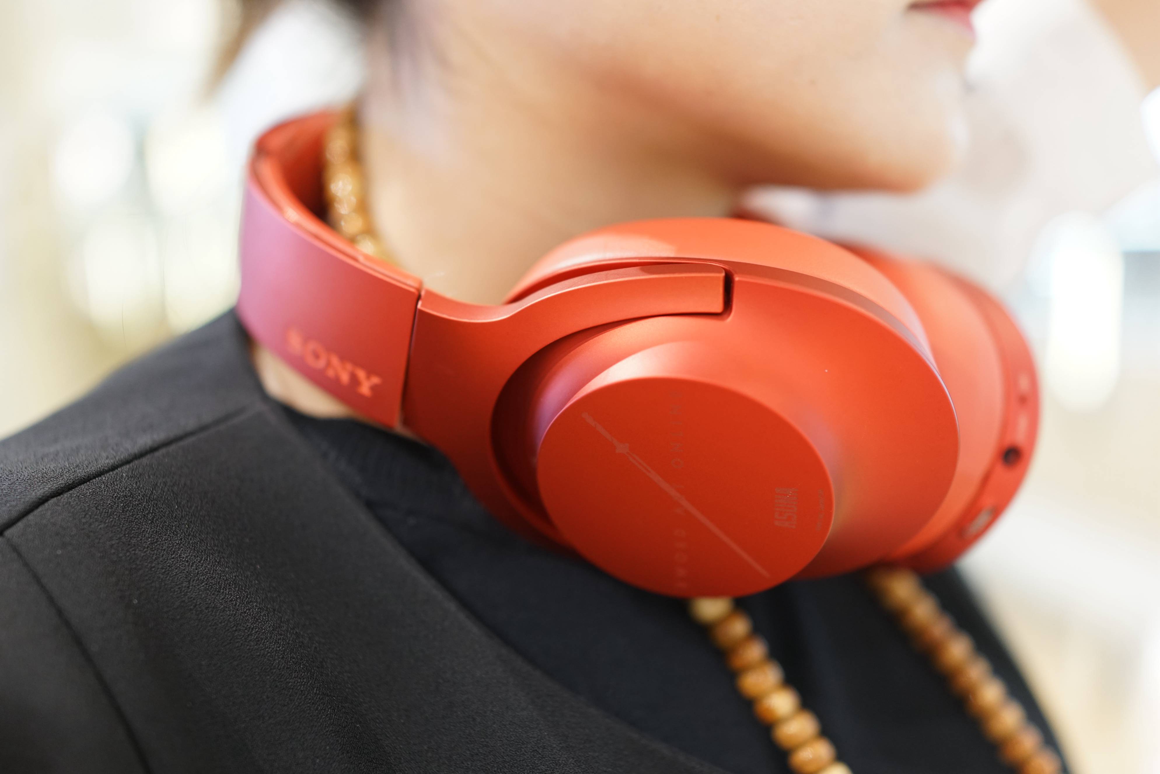 索尼耳机mdr100ap真假,索尼mdr100abn耳机套