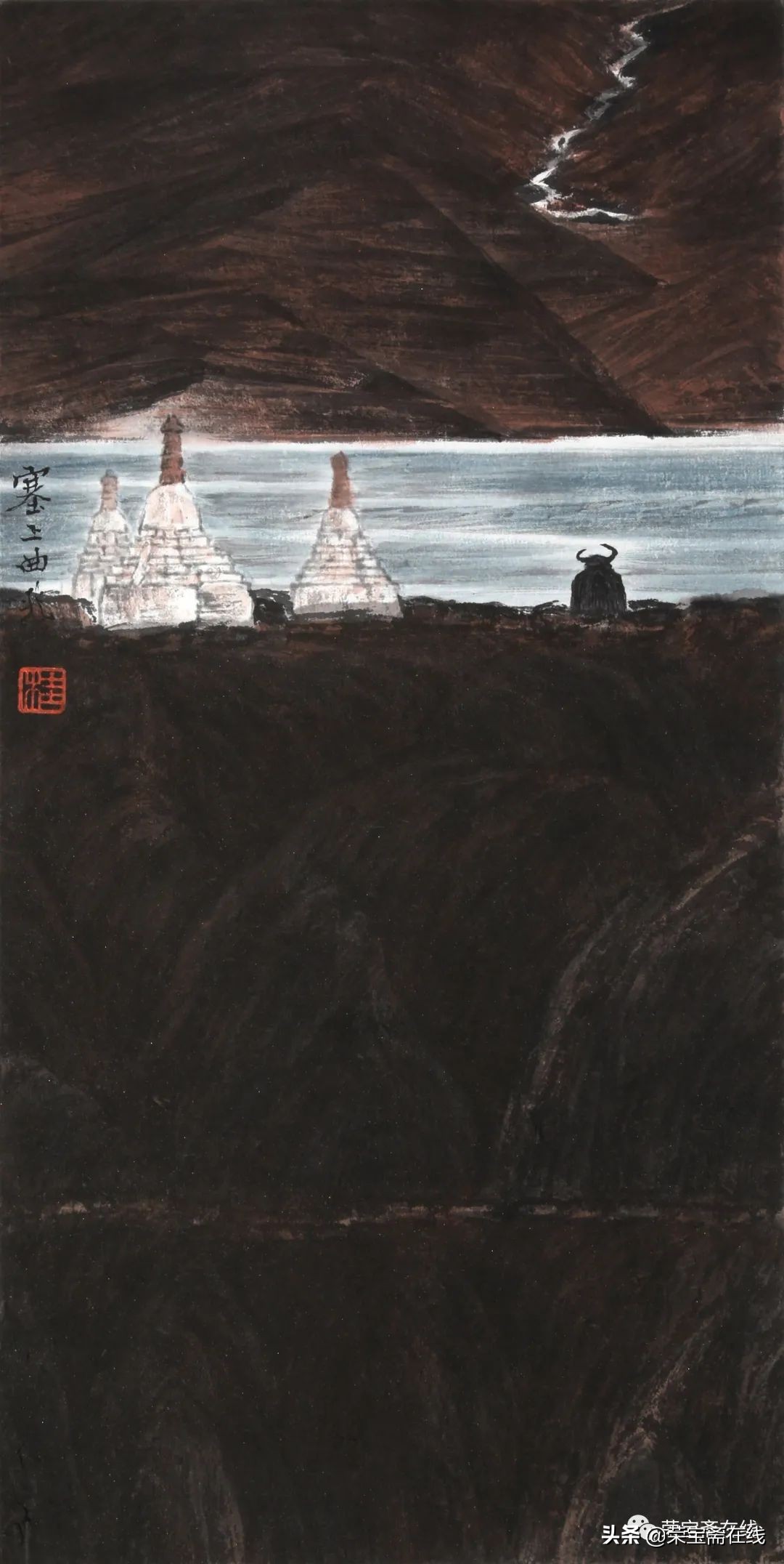 静、净、敬、境｜桂兆海绘画札记