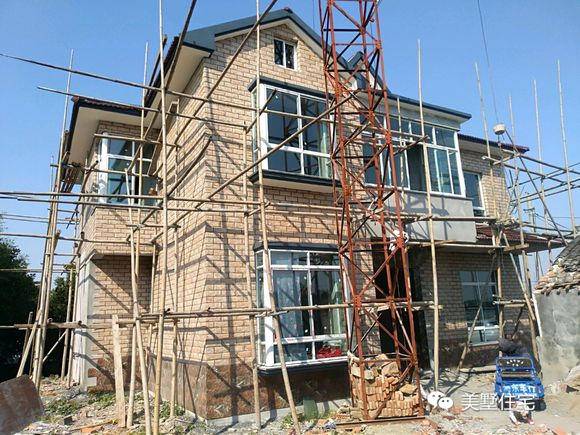 嘉兴小别墅,萧山小伙花200万造农村别墅