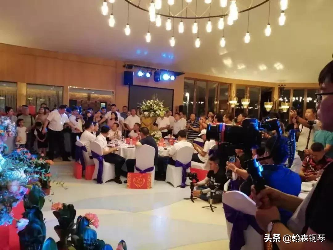 7月12日朗朗婚礼答谢宴在沈阳举行!郎朗还邀请了一位特殊小朋友