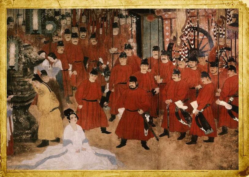 为什么唐朝中后期的宦*能官**够左右政局?这得从宦官的职务变化说起