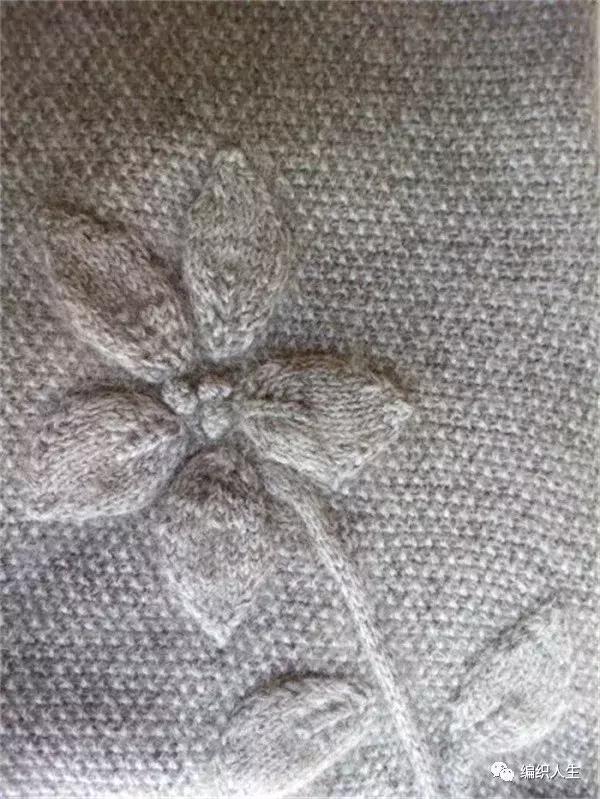 绞花领子棒针图解,棒针绞花背心教程
