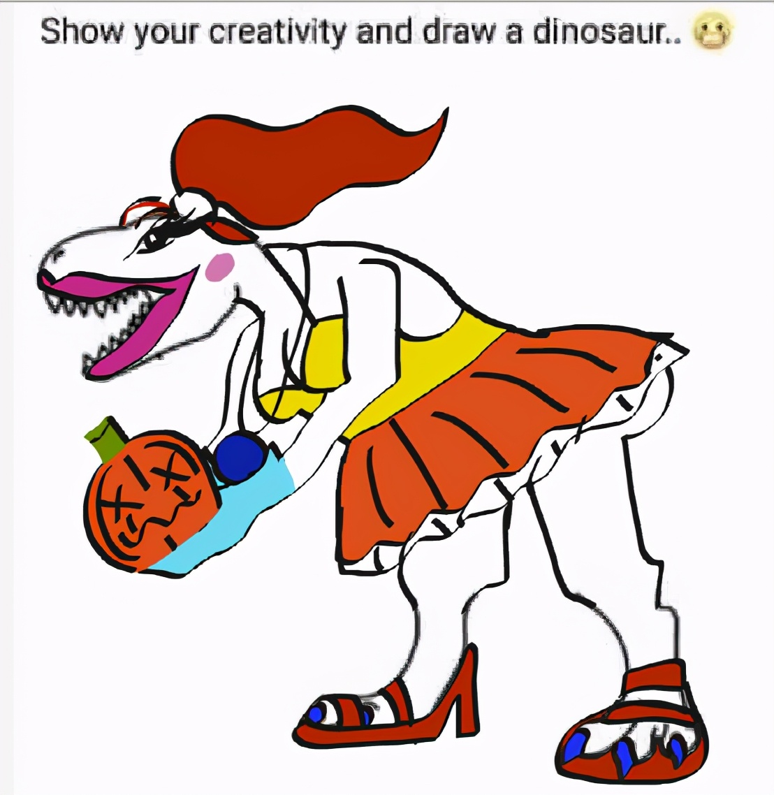 沙雕小恐龙,网上的沙雕恐龙