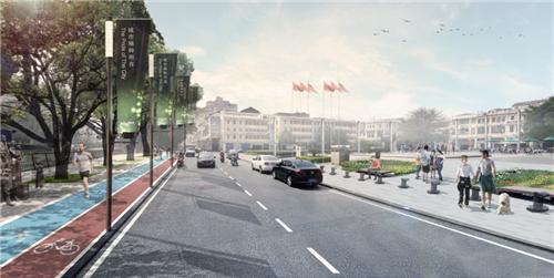 江门长堤路网红打卡地,河堤路网红打卡地最新状况