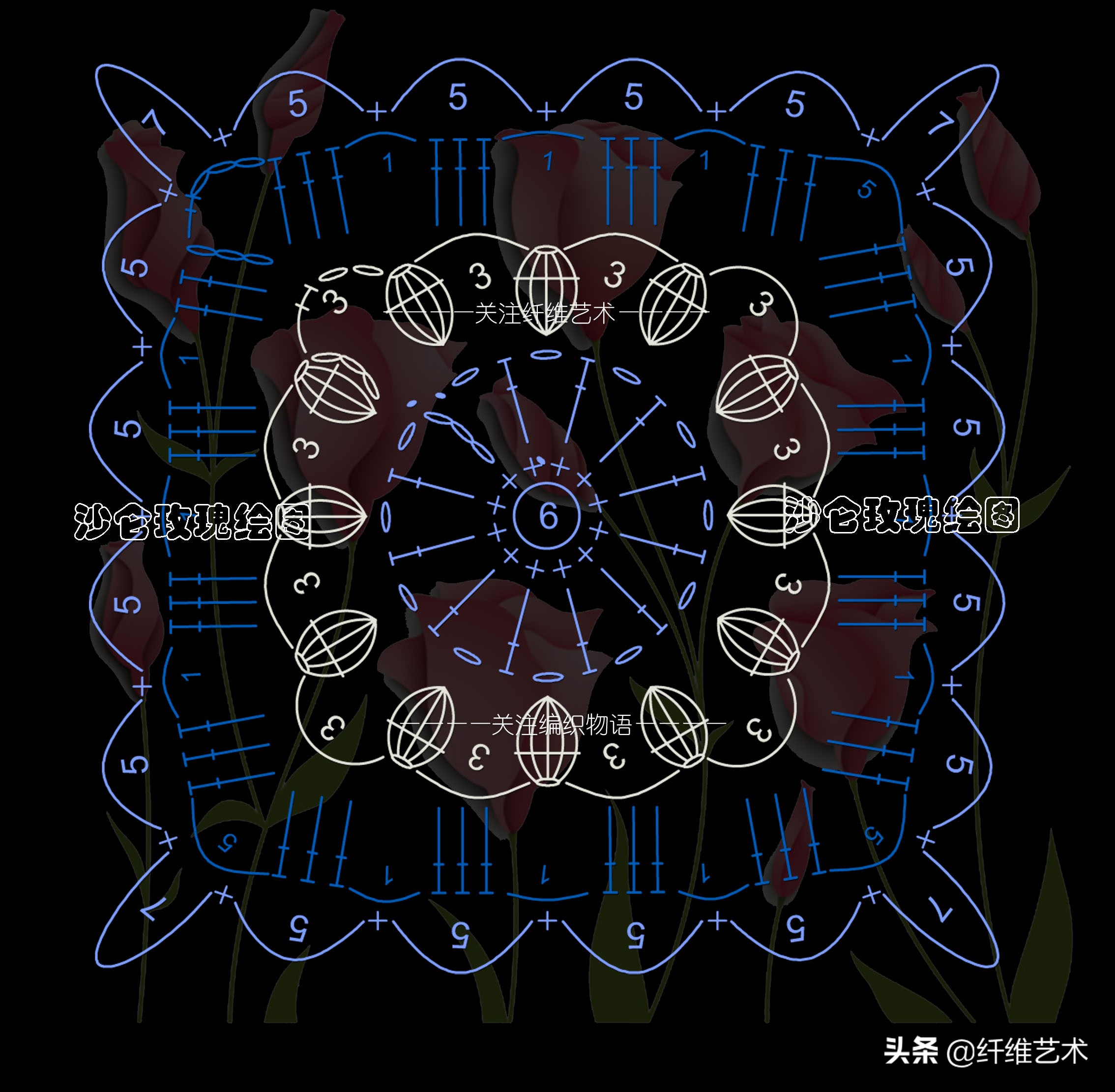 夏天适合女生背的钩针包包,给你推荐一款漂亮的钩针包包