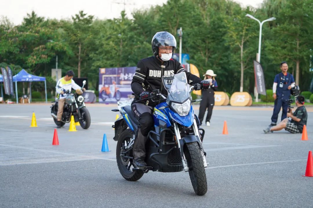 有试、有学、有赛！宗申摩托海淀驾校试驾会就是这么精彩