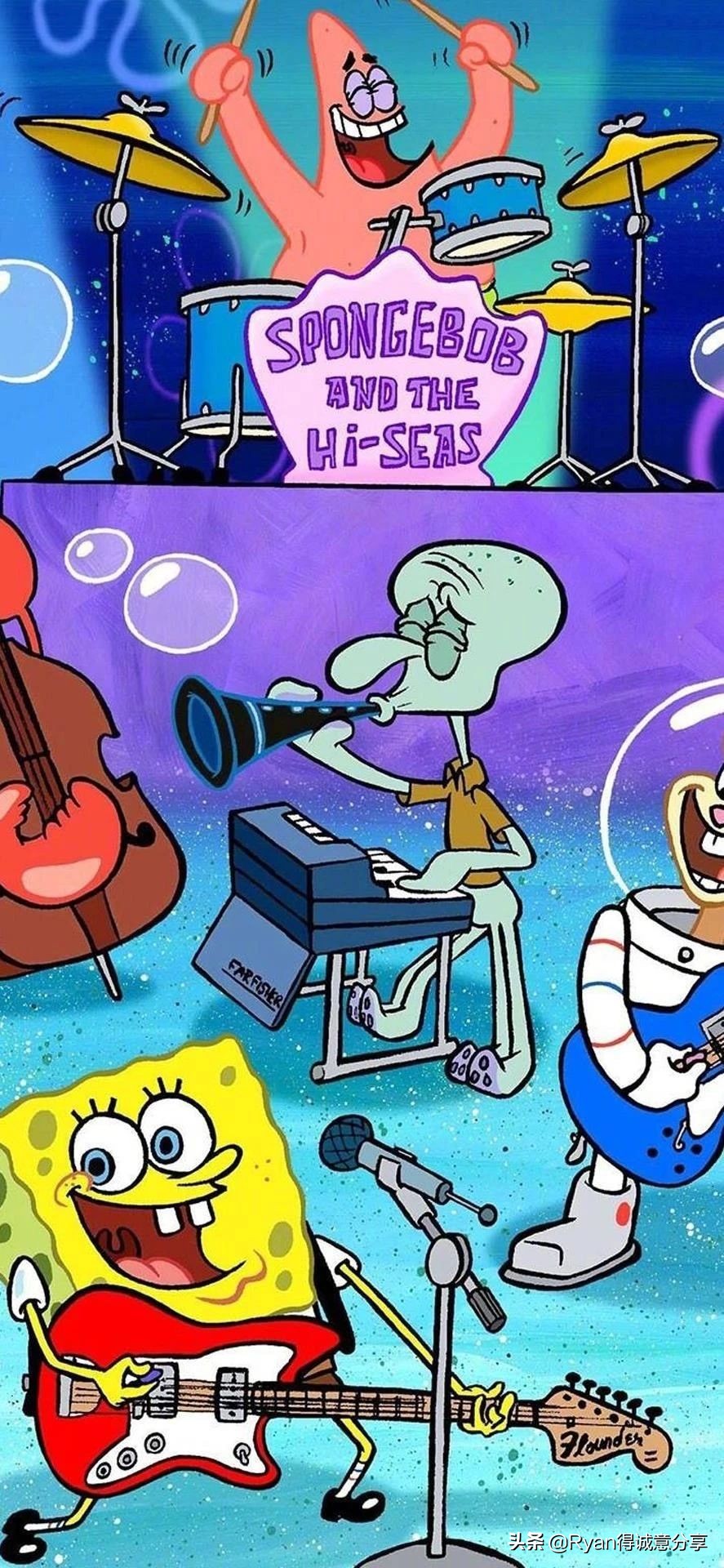 海绵宝宝詹韦连线壁纸,海绵宝宝壁纸桌面主题