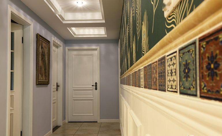 原木色家具白色木门,老师傅木门讲解