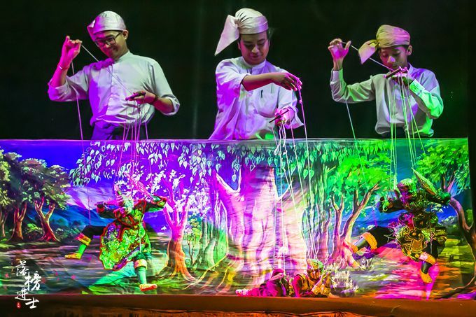 缅甸木偶表演节目,缅甸传统文化木偶戏