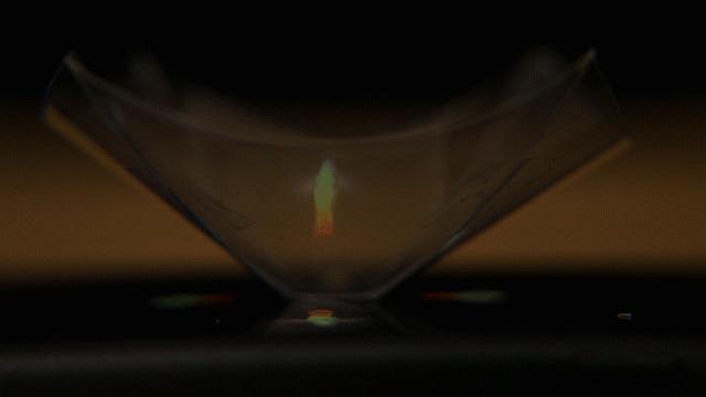 制作全息投影的小视频,简单的全息投影制作